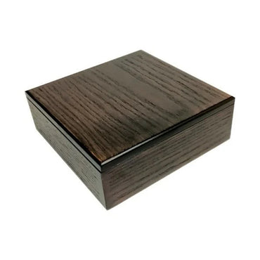 TEA BOX WOOD WENGE 23X23X8CM