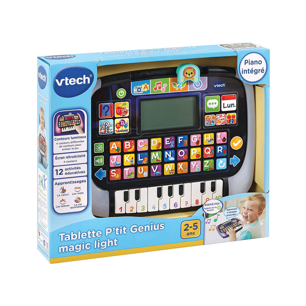 Tablette P'tit Genius magic light - tablette pour enfant Vtech