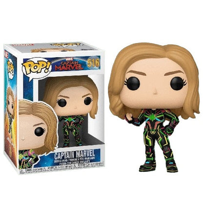 Funko Pop Captain Marvel Neon Sui Funko