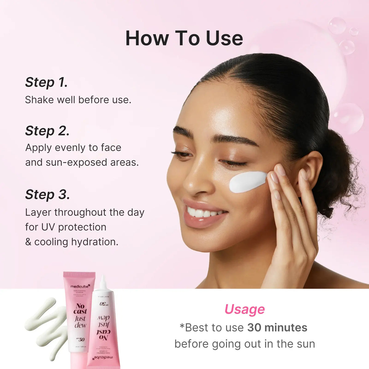 PDRN Hydrating UV SERUM 50 ML MEDICUBE