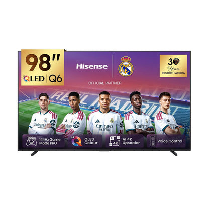 HISENSE 98" QLED 4K 144Hz VIDAA Smart TV HISENSE
