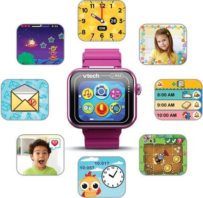 Vtech Kidizoom Max smartwatch Framboise Vtech