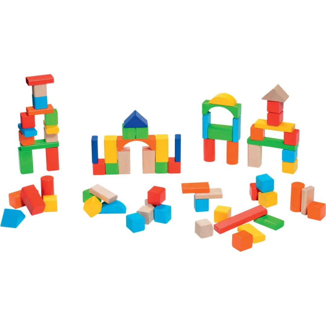 L'Atelier du Bois Construction Game – 100 Wooden Cube Atelier Du Bois