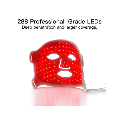 Megelin LED Red Light Therapy Face Mask Megelin