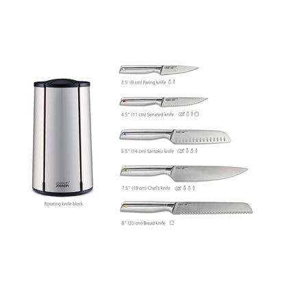 Steel Knives Carousel 5-Piece JOSEPH