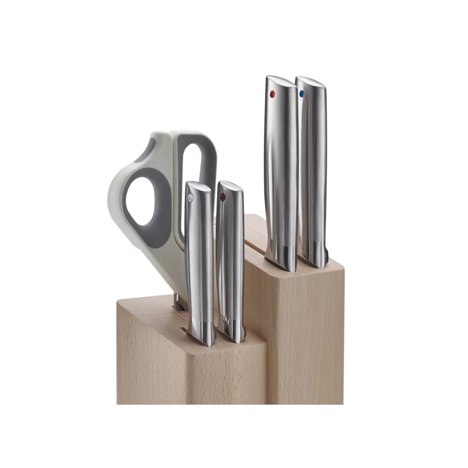Elevate Fusion 5pcs Knife & Scissor Block