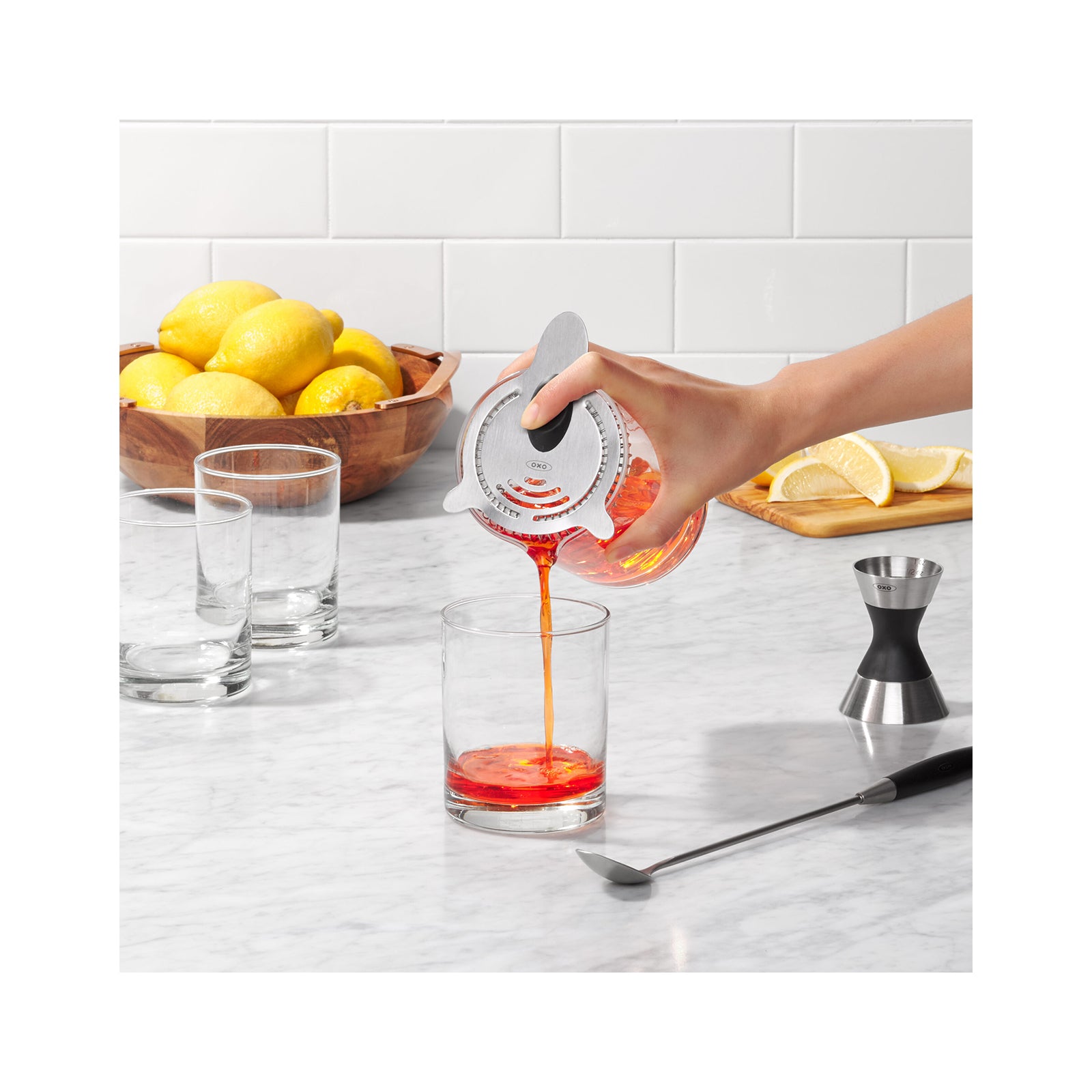 STL COCKTAIL STRAINER