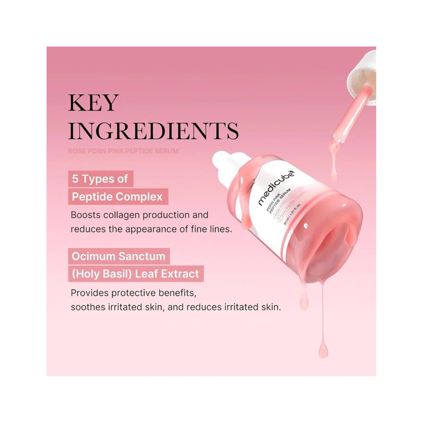 Medicube PDRN Pink Peptide Serum MEDICUBE