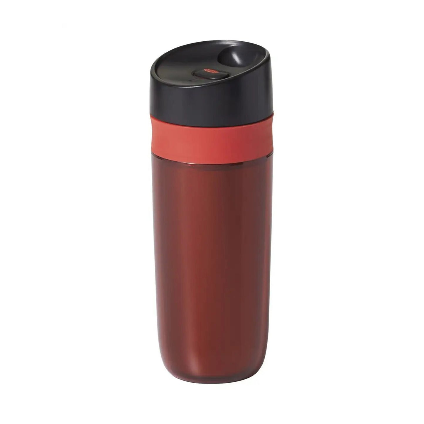 DOUBLE WALL TRAVEL MUG - 15OZ - RED