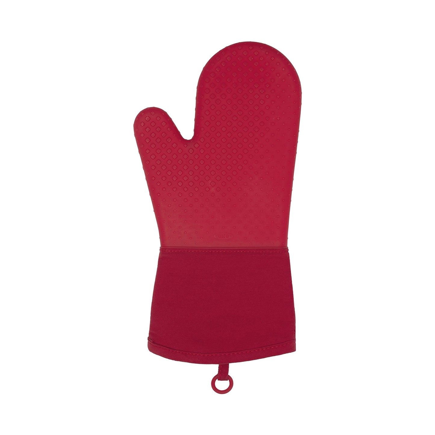 SILICONE OVEN MITT RED