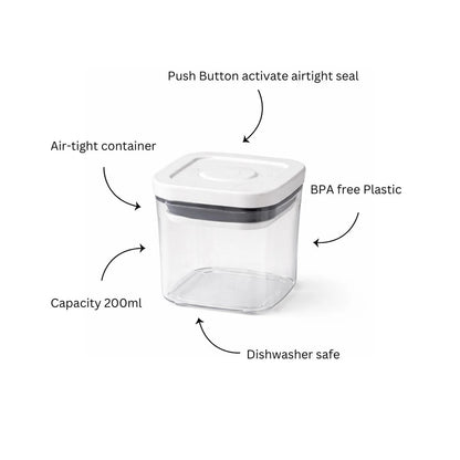 Oxo GG Pop 2.0 Mini Square Mini 0.2L OXO