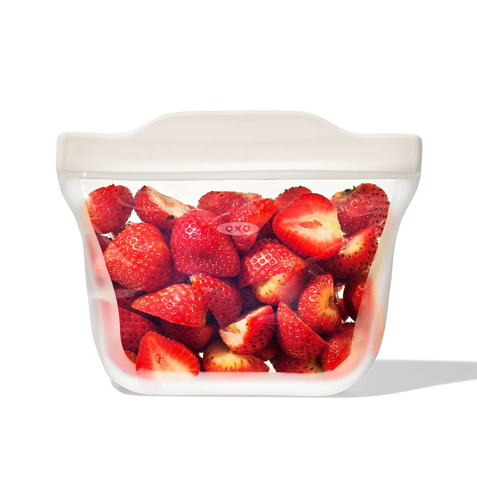 SILICONE REUSABLE BAG STAND UP SNACK 12OZ-OAT OXO