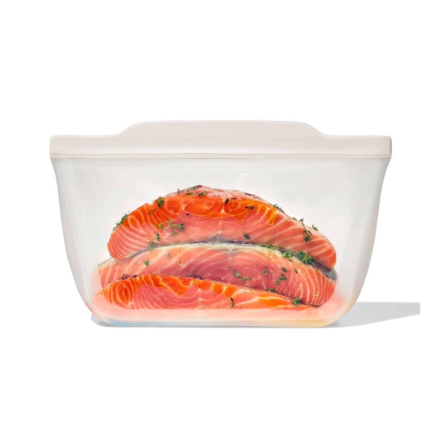 SILICONE REUSABLE BAG STAND UP HALF GALLON 64OZ-OA OXO