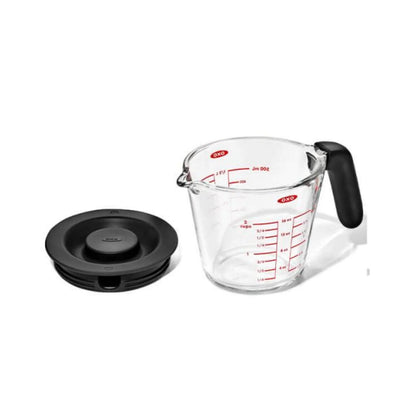 OXO BPA-Free 2-Cup Glass Measuring Cup with Lid 500ML OXO