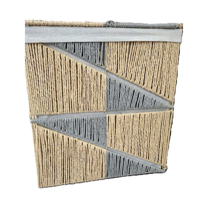 Brown Laundry Basket set With Lid