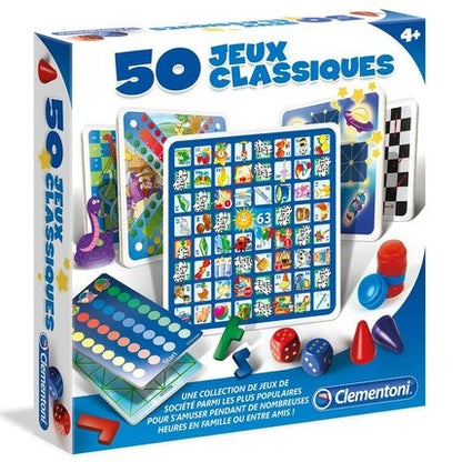 Clementoni 50 Jeux Classiques Clementoni