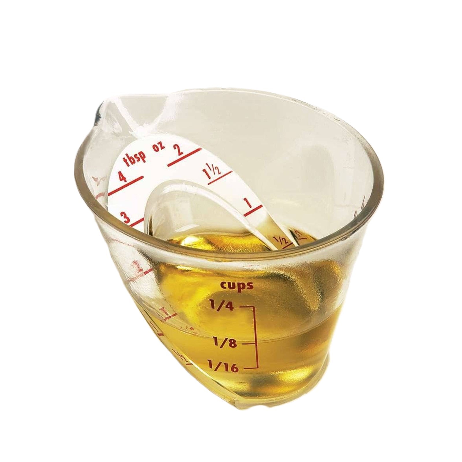 MINI ANGLED MEASURING CUP - BULK - TRITAN