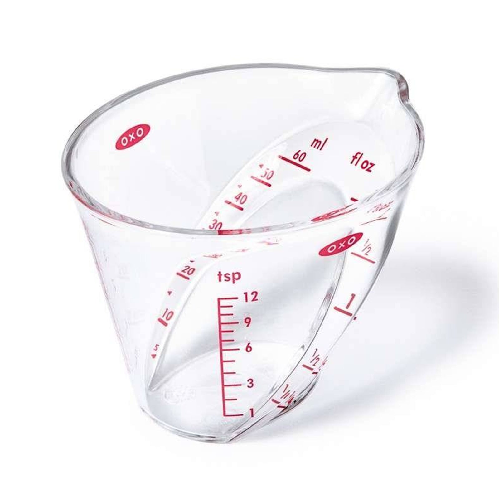 MINI ANGLED MEASURING CUP - BULK - TRITAN