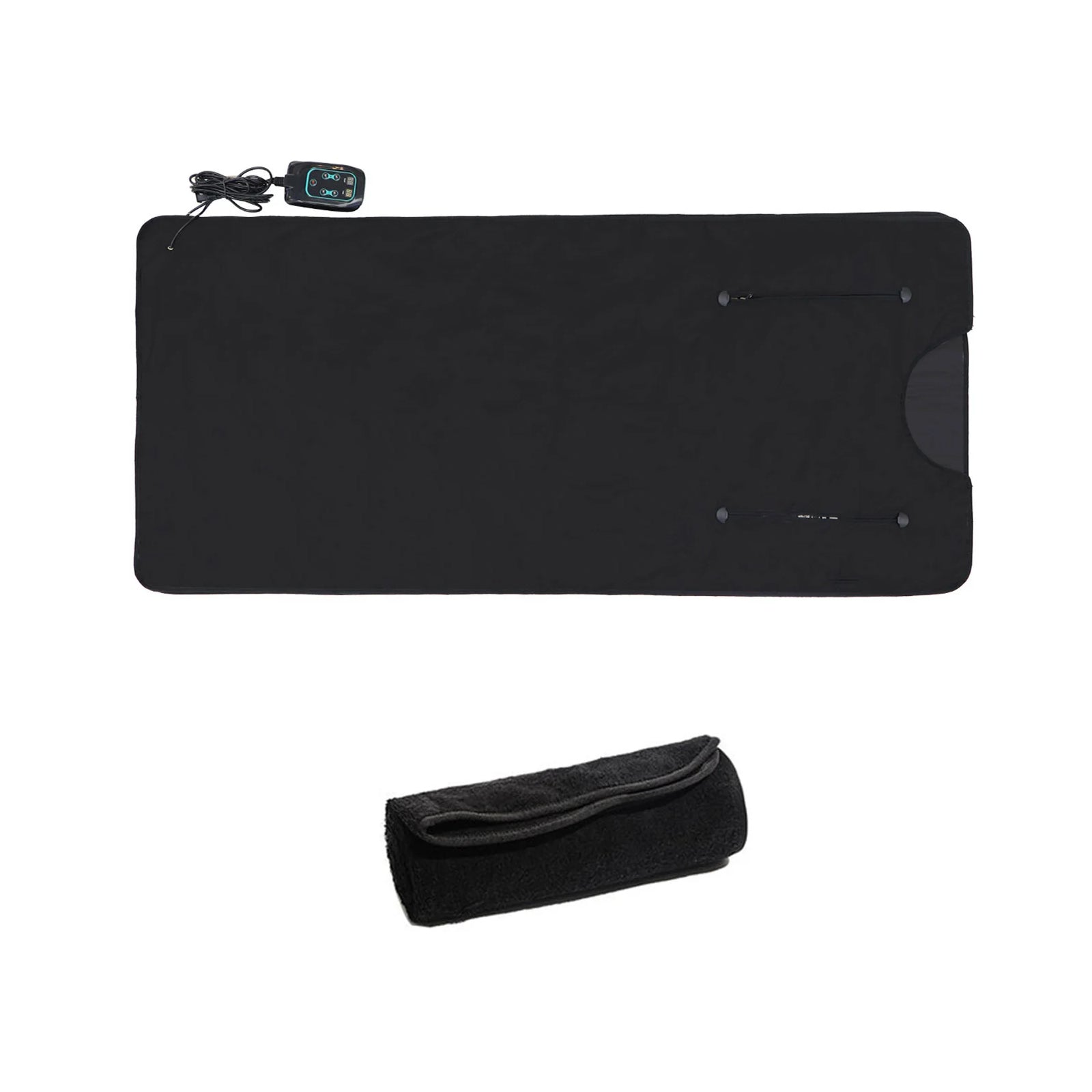 Megelin RelaxHeat Infrared Sauna Blanket + Dual Layer Tower Megelin