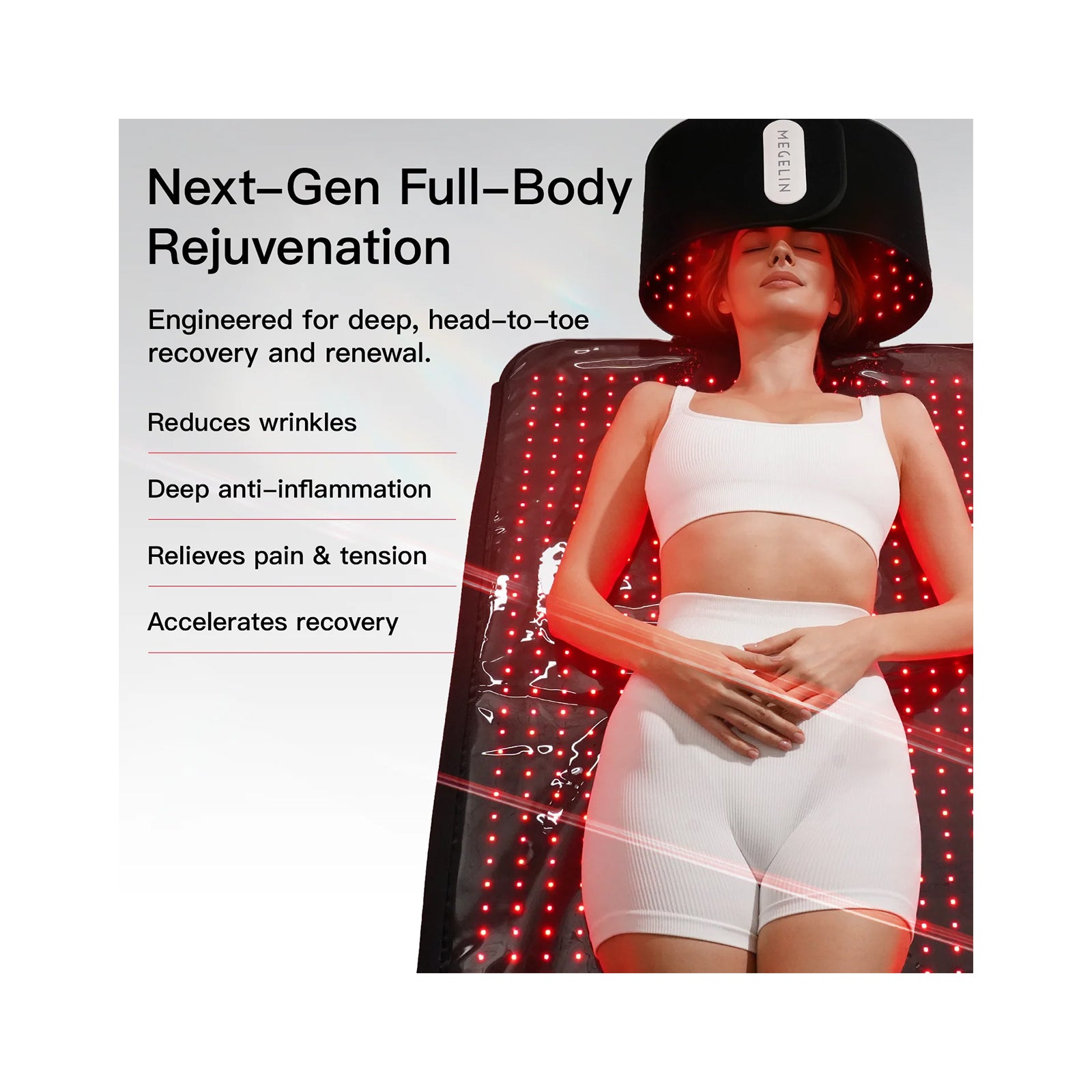 Megelin LASER&LED Light Therapy Bag