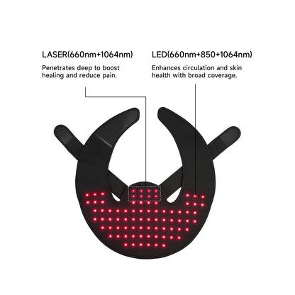 Megelin WrapLux Laser+LED Wear For Neck & Shoulder Megelin