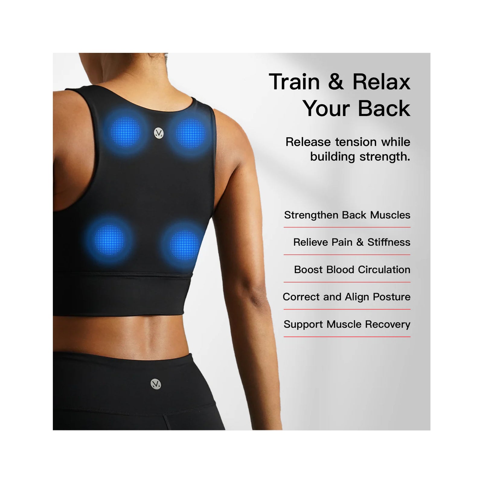 Megelin EMS Soothing Vest (Back+Neck)