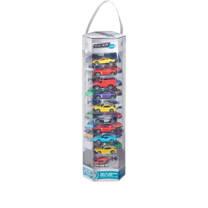 Team City 30-Pack Free-Wheel Vehicles Team City