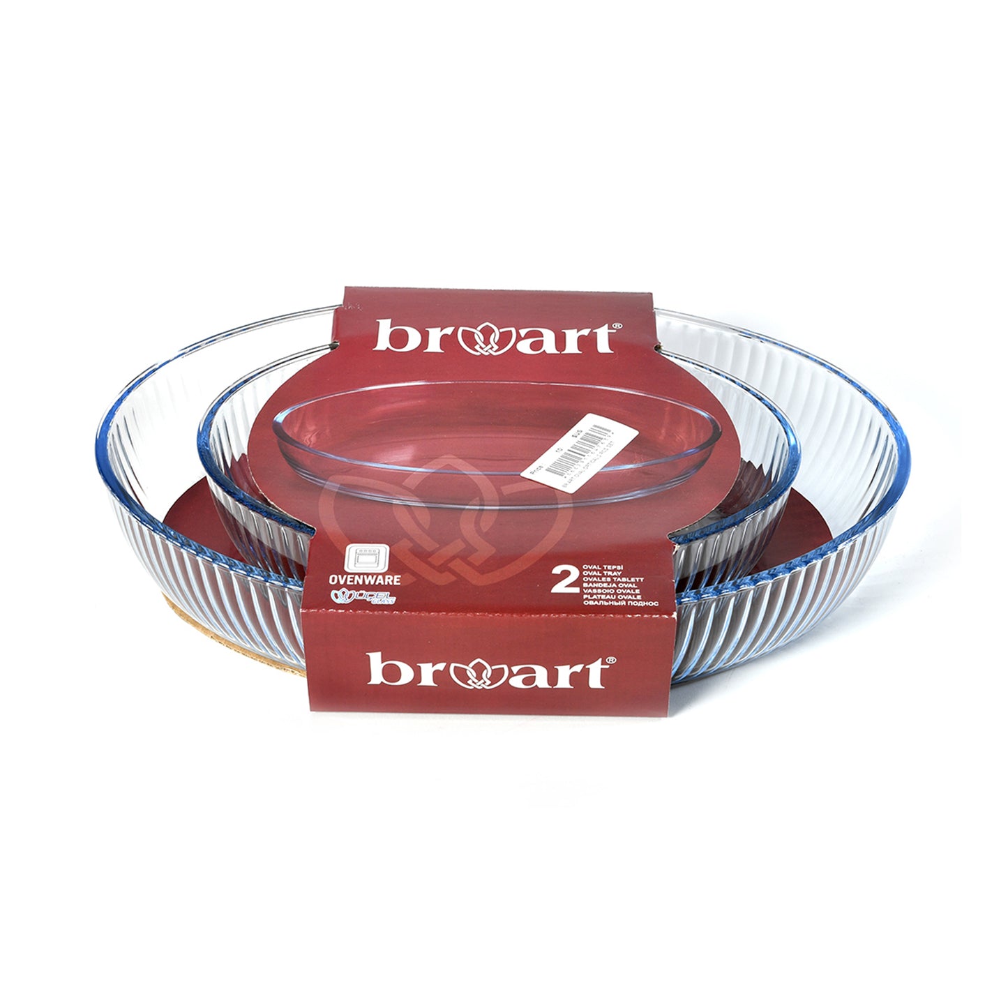 BR ART OVAL OPTICAL 2 PCS SET