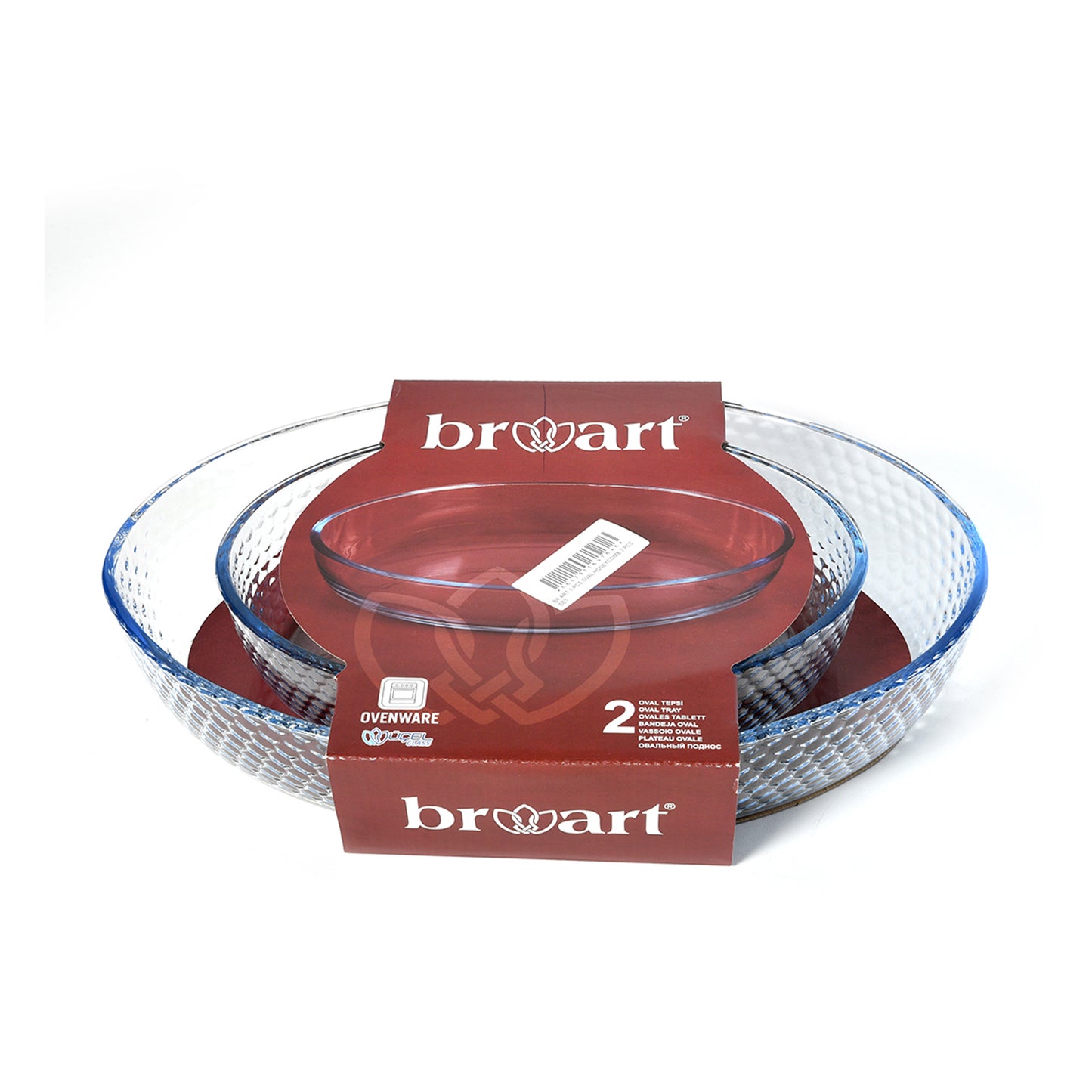 BR ART 1 PCS OVAL HONEYCOMB 2 PCS SET