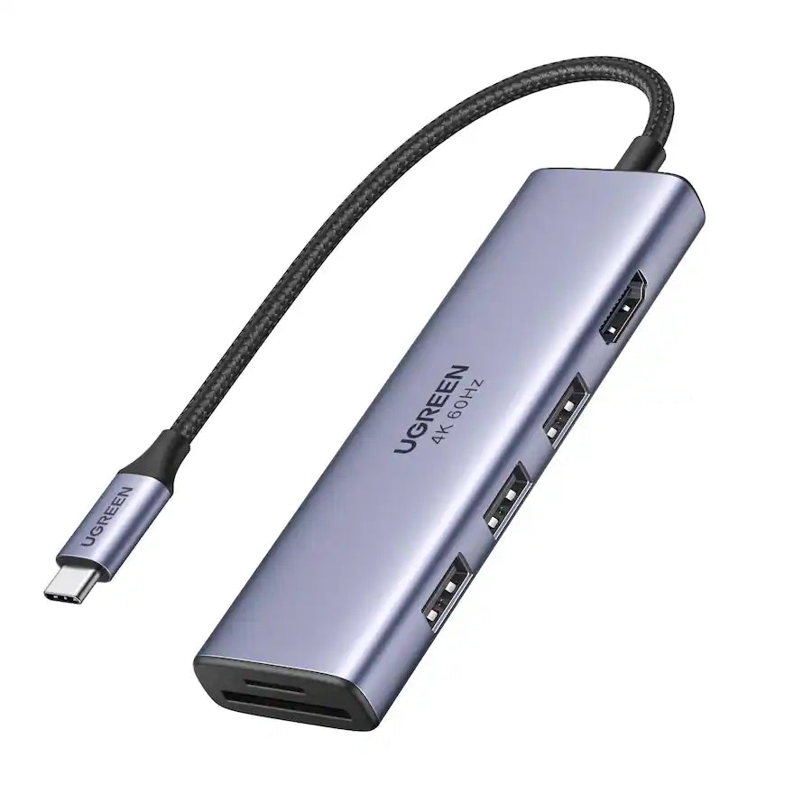UGREEN 6 IN 1 USB HUB