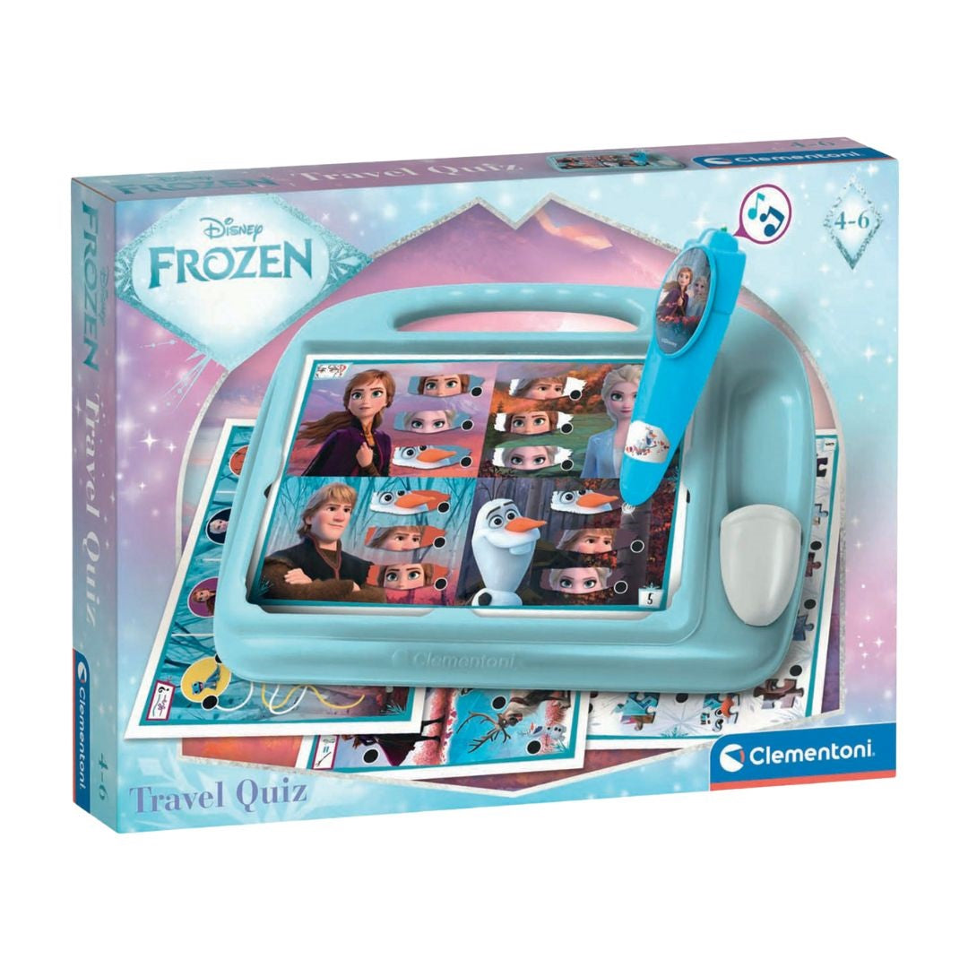 Clementoni Frozen Quizzy Travel Game Clementoni