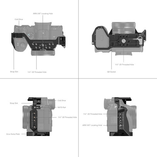 SmallRig Full Cage for Sony Alpha Series Cameras