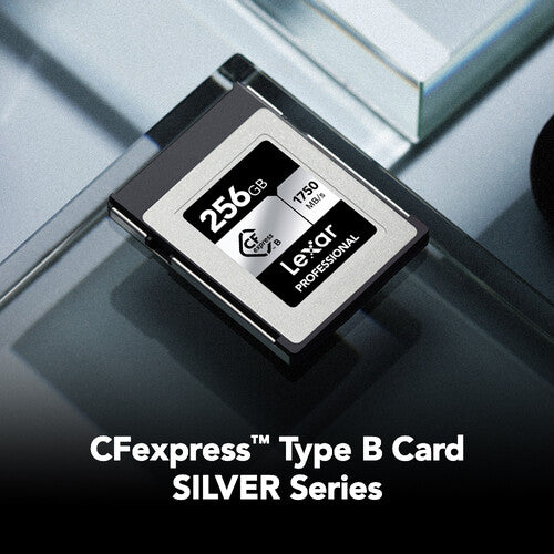 Lexar 256GB Professional CFexpress Type B Card SILVER Series