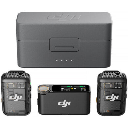DJI Mic 2 Wireless Microphone Kit - (2 TX + 1 RX + Charging Case) DJI