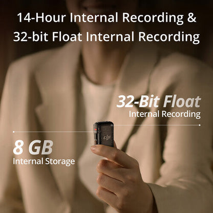 DJI Mic 2 Wireless Microphone Kit - (2 TX + 1 RX + Charging Case) DJI
