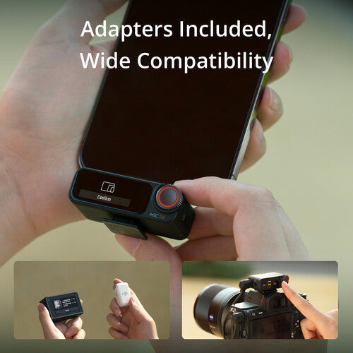 DJI Mic 2 Wireless Microphone Kit - (2 TX + 1 RX + Charging Case) DJI