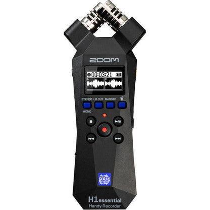 Zoom H1 Essential 2-Track 32-Bit Float Portable Audio Recorder ZOOM
