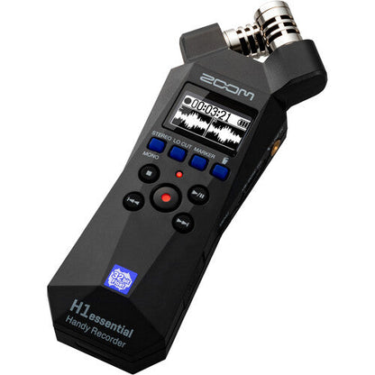 Zoom H1 Essential 2-Track 32-Bit Float Portable Audio Recorder ZOOM