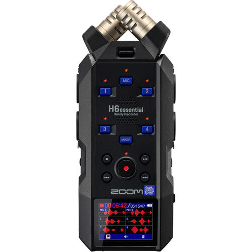 Zoom H6 Essential 6-Track 32-Bit Float Portable Audio Recorder ZOOM