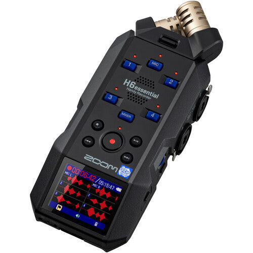 Zoom H6 Essential 6-Track 32-Bit Float Portable Audio Recorder ZOOM