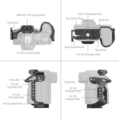 SmallRig "Black Mamba" Camera Cage for R5 Mark II