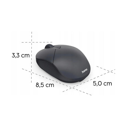 HAMA 173076 WM-150 Mini Wireless Mouse, Optical, Blk