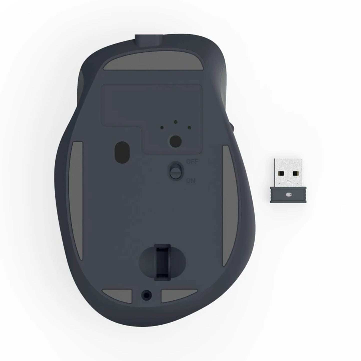 HAMA 173081 WM-500 Wireless Mouse, Ergonom, 6 Buttons, Blk