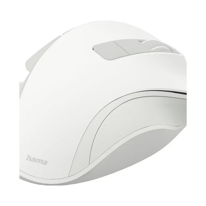 HAMA 173082 WM-500 Wireless Mouse, Ergonom, 6 Buttons, Wh