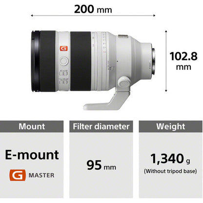 Sony FE 50-150mm f/2 GM Lens (Sony E) SONY