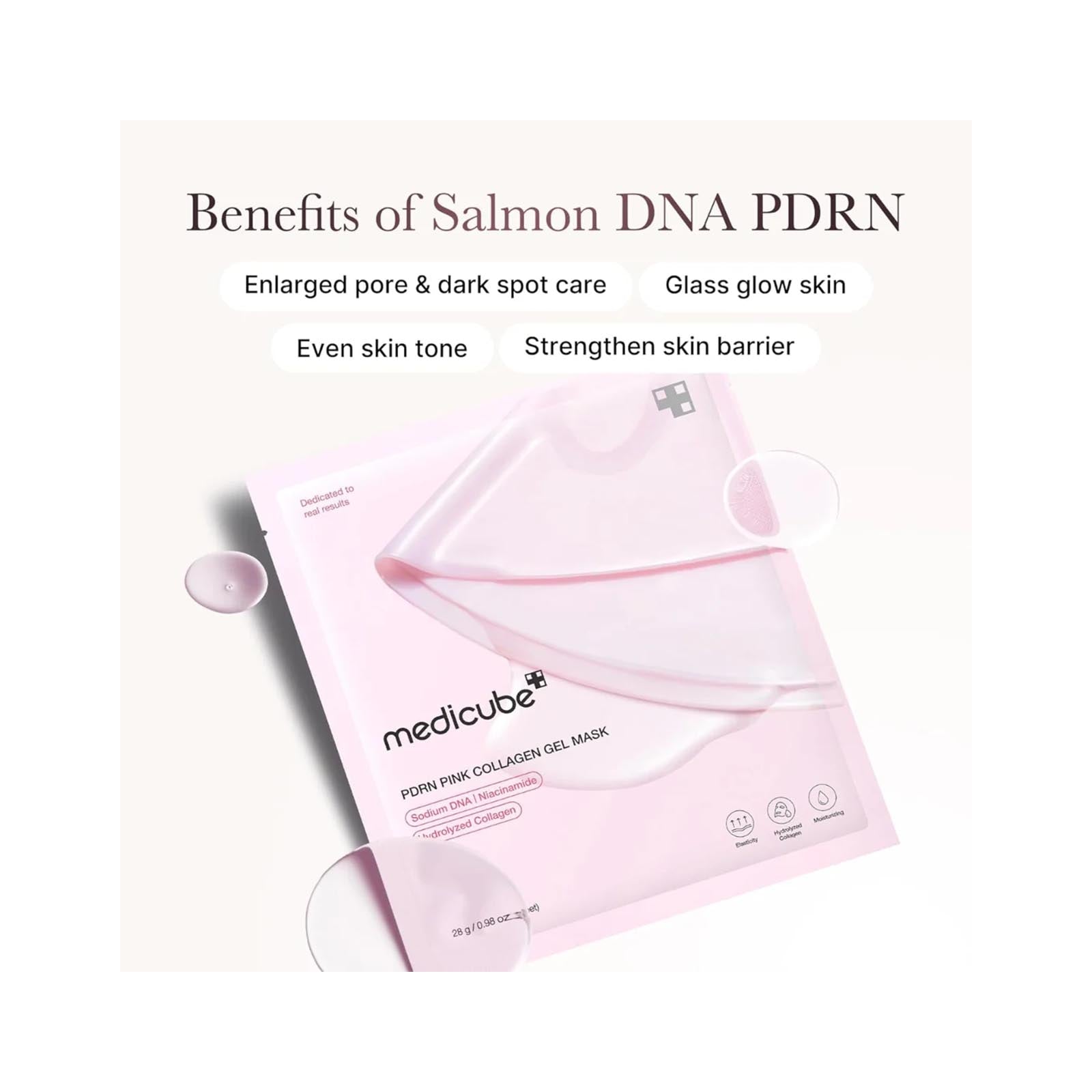 PDRN Pink Collagen Gel Mask (1EA)
