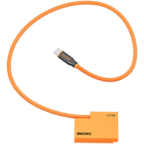 ZGCINE USB-C to LP-E17 Dummy Battery Cable