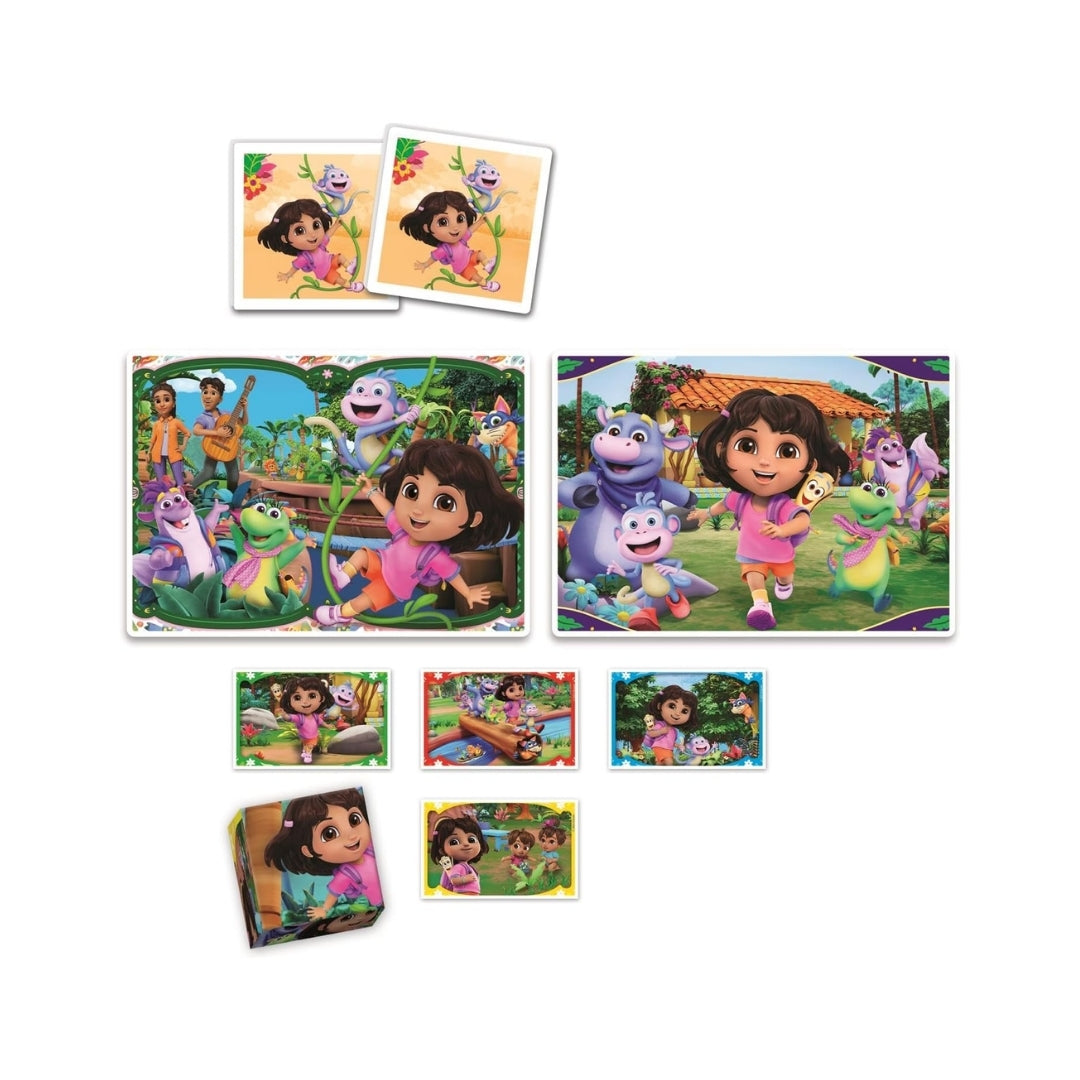 Clementoni Edukit 4 In 1 Dora Puzzle Clementoni