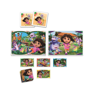Clementoni Edukit 4 In 1 Dora Puzzle Clementoni