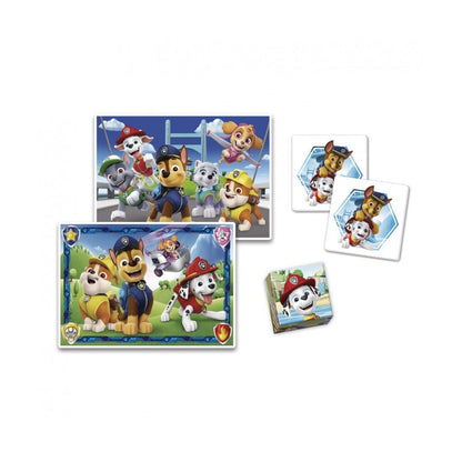 Clementoni Edukit 4 In 1 Paw Patrol Puzzle Clementoni